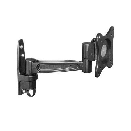 [9341756009734] 9341756009734 Brateck Single Monitor Wall Mount tilting  Swivel Wall Bracket Mount VESA 75mm/100mm For most 13''-27” LED, LCD flat panel TVs; up to 15kg