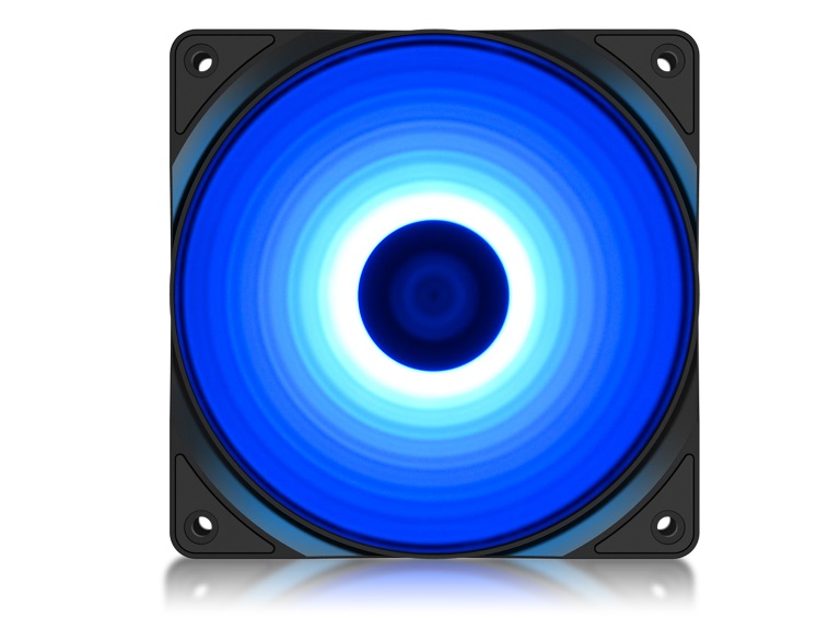 [6933412710417] 6933412710417 DeepCool RF120B High Brightness Case Fan With Built-in Blue LED (DP-FLED-RF120-BL)