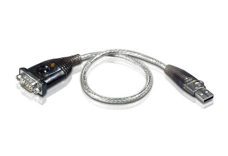 [4710423770751] 4710423770751 Aten Serial Converter USB to 1 Port RS232 Serial Converter with 35cm Cable