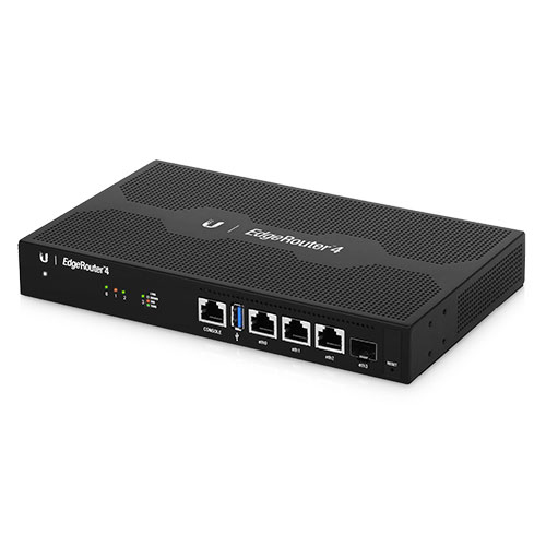 [817882020633] 817882020633 Ubiquiti EdgeRouter 4 - 3Port Gigabit Router, 1 SFP Port- 1GHz Quad Core Processor - 1GB RAM,  2Yr Warr