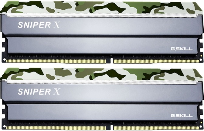 [4719692019691] 4719692019691 G.SKILL F4-3200C16D-32GSXFB 32GB (2 x 16GB)/ PC4-25600 / DDR4 3200 Mhz/ Timings 16-18-18-38/ Voltage 1.35V/ Sniper X