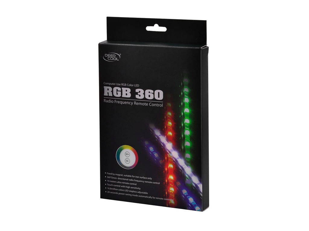 [6933412795513] 6933412795513 Deepcool RGB Colour LED 360 Strip Lighting Kit (Magnetic), 16.8 Million Colours, Omni Radio(EOL)
