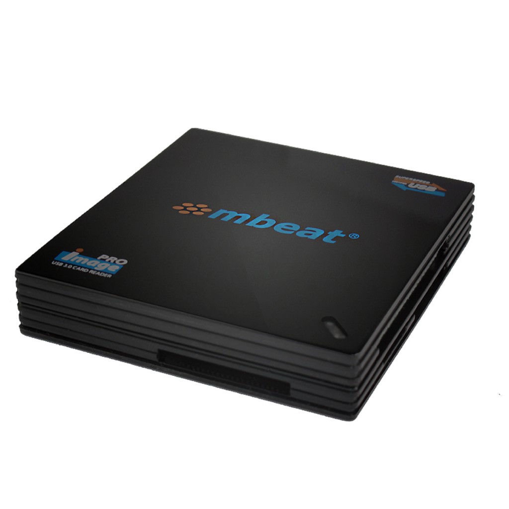 9346396000004 mbeat® USB 3.0 Super Speed Multiple Card Reader - 2x SD and 2x Micro SD/Compatible SDHC/MicroSDHC to SDHC/MicroSDHC/USB 3.0 High Speed 100MB/s