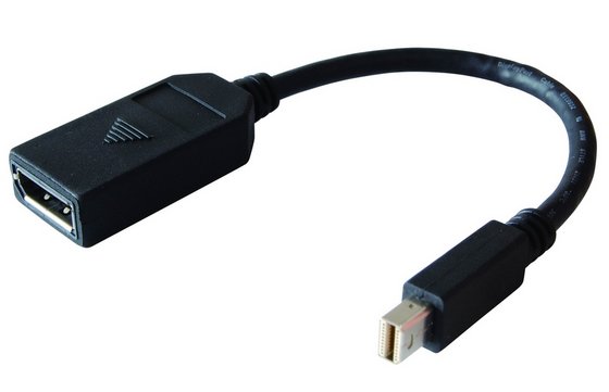 [9341756015612] 9341756015612 8ware Mini DisplayPort DP to DisplayPort DP Adapter Converter - 20 pins Male to Female Nickle Plated RoHS