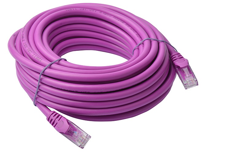 [9341756013274] 9341756013274 8Ware CAT6A Cable 10m - Purple Color RJ45 Ethernet Network LAN UTP Patch Cord Snagless