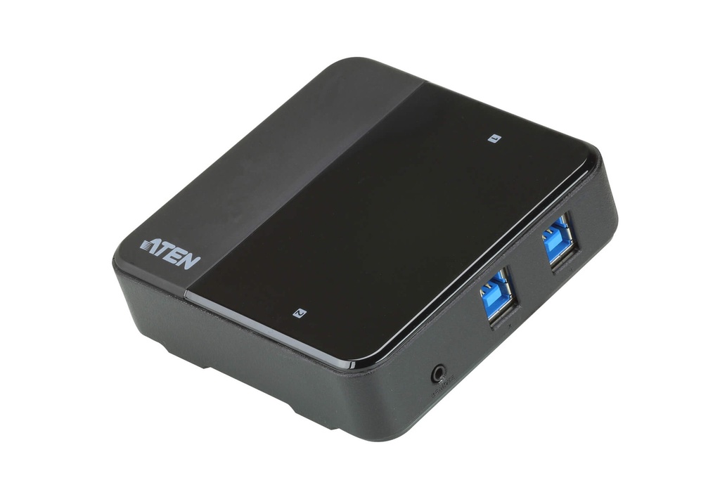 [4719264646737] Aten Peripheral Switch 2x4 USB 3.1 Gen1, 2x PC, 4x USB 3.1 Gen1 Ports, Remote Port Selector, Plug and Play