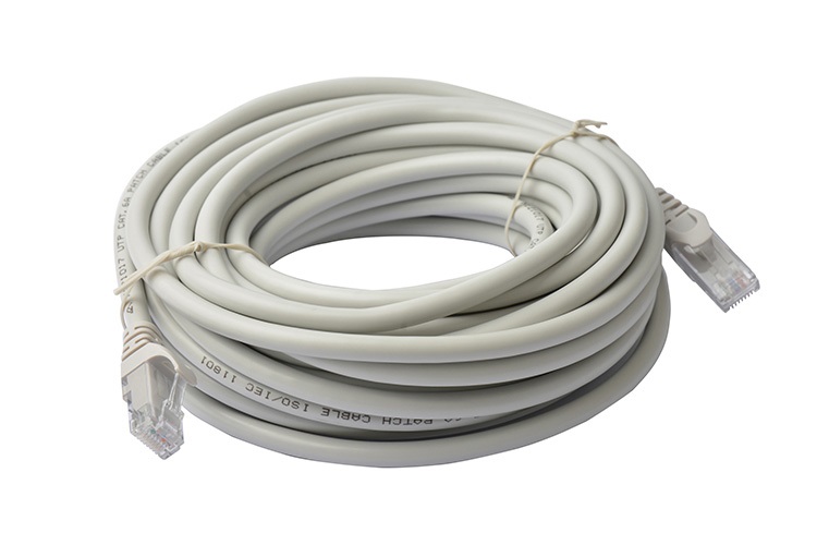 [9341756013298] 9341756013298 8Ware CAT6A Cable 10m - Grey Color RJ45 Ethernet Network LAN UTP Patch Cord Snagless