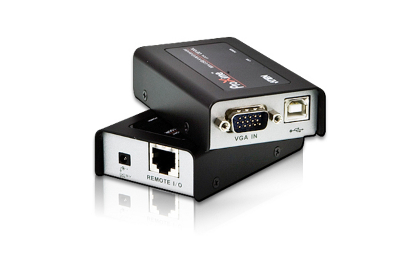 [4710423773462] 4710423773462 Aten KVM Extender Kit VGA/USB Cat 5 Extender, 1920x1200@60Hz 30m, 1280x1024@60Hz 100m