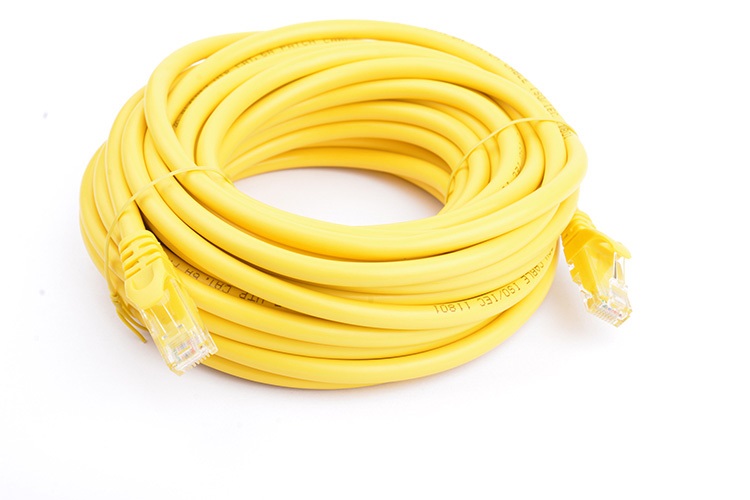[9341756013267] 9341756013267 8Ware CAT6A Cable 10m - Yellow Color RJ45 Ethernet Network LAN UTP Patch Cord Snagless