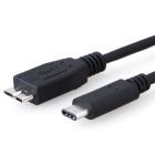 [9341756011928] 8Ware USB-C to Micro USB Cable 1m Type C to Type B Male to Male Black 10Gbps