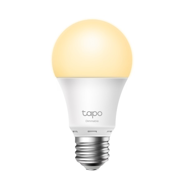 [6935364053468] TP-Link Tapo L510E Smart Light Bulb Edison Fitting, Dimmable, No Hub Required, Voice Control, Schedule  Timer 2700K 8.7W 2.4 GHz 802.