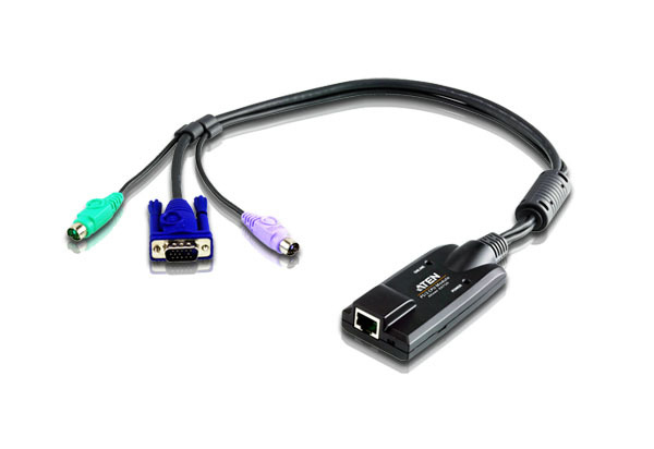 [4710423775862] 4710423775862 Aten KVM Cable Adapter with RJ45 to VGA  PS/2  for KH, KL, KM and KN series
