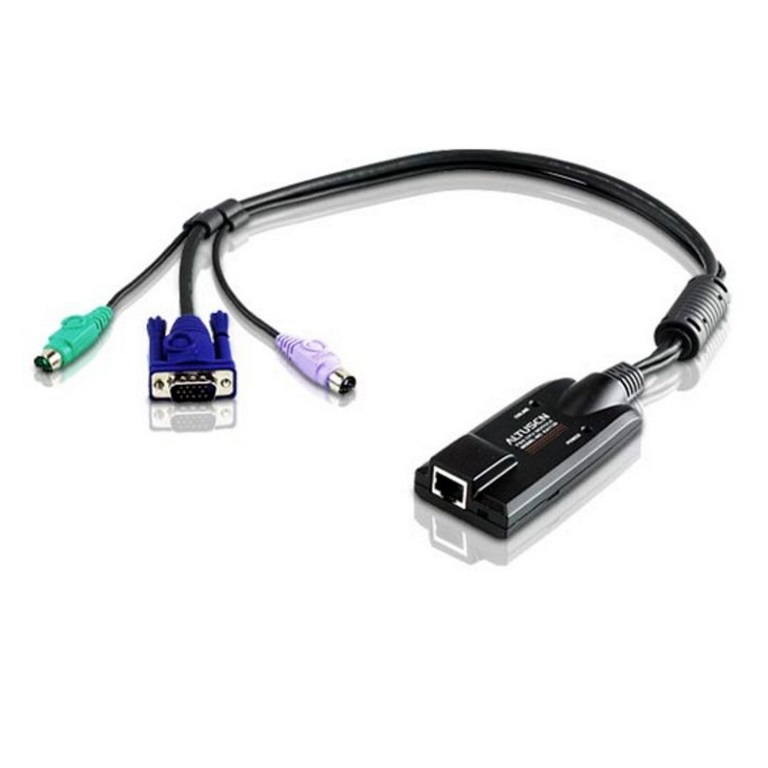 [4710423775862] Aten KVM Cable Adapter with RJ45 to VGA  PS/2  for KH, KL, KM and KN series