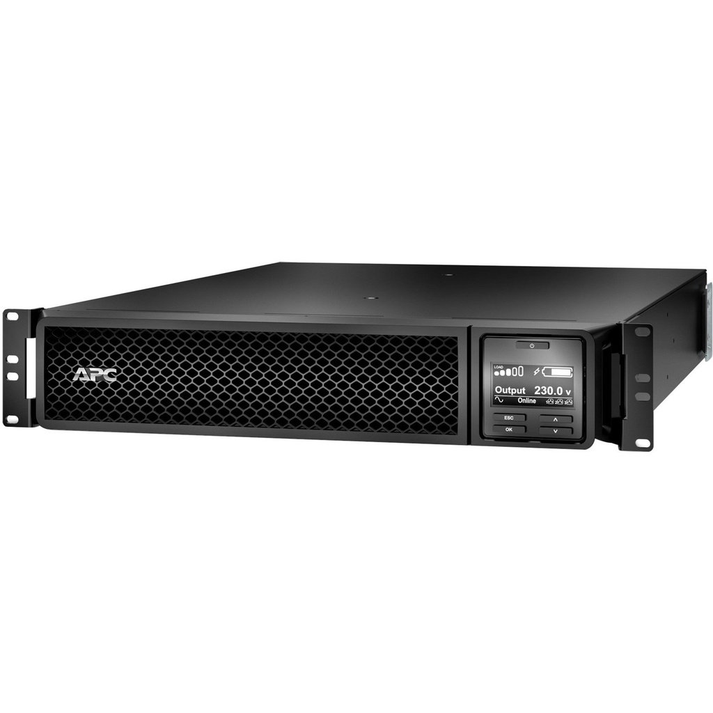 [731304327561] APC Smart-UPS 2200VA/1980W Online UPS, 2U RM, 230V/16A Input, 2x IEC C19  8x IEC C13 Outlets, Lead Acid Battery, W/ Network Card, W/ Rail Kit