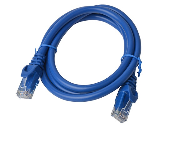 [9341756013007] 9341756013007 8Ware CAT6A Cable 1m - Blue Color RJ45 Ethernet Network LAN UTP Patch Cord Snagless