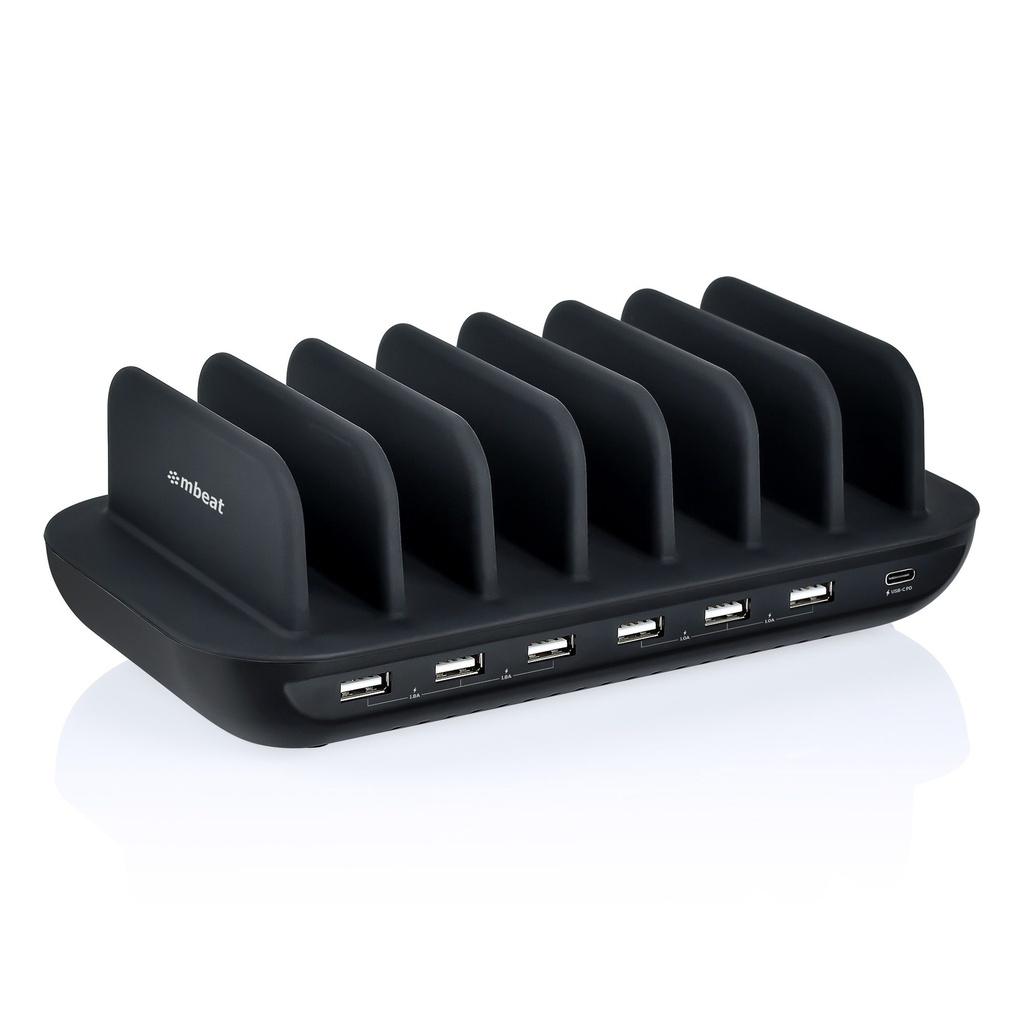 [9346396002664] 9346396002664 mbeat® Gorilla Power 60W 7 Port USB-C  USB Charging Station 6× USB-A 1× USB-C PD Output Power: Total 60W Product Weight: 0.66kg