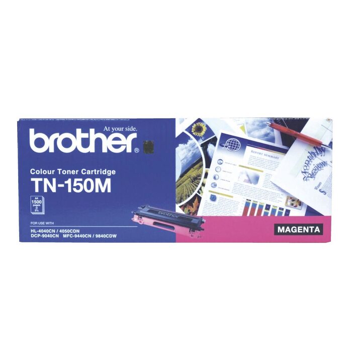 [COB-TN-150M] COB-TN-150M TN-150M COLOUR LASER TONER - STANDARD MAGENTA TONER CARTRIDGE TO SUIT HL-4040CN/4050CDN, DCP-9040CN/9042CDN, MFC-9440CN/9450CDN/ 9840CDW - 1500 pages