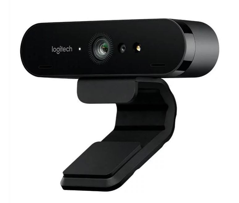[97855125620] 97855125620 Logitech BRIO 4K Ultra HD Webcam HDR RightLight3 5xHD Zoom Auto Focus Infrared Sensor Video Conferencing Streaming Recording Windows