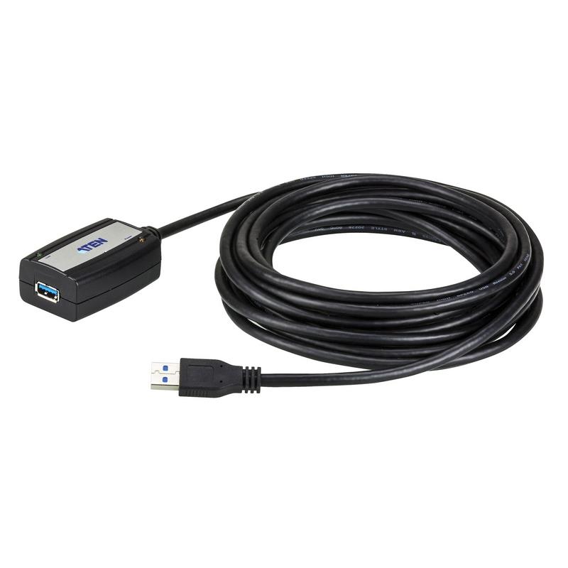 [4719264640254] Aten 1 Port USB 3.0 5m Active Extension Cable