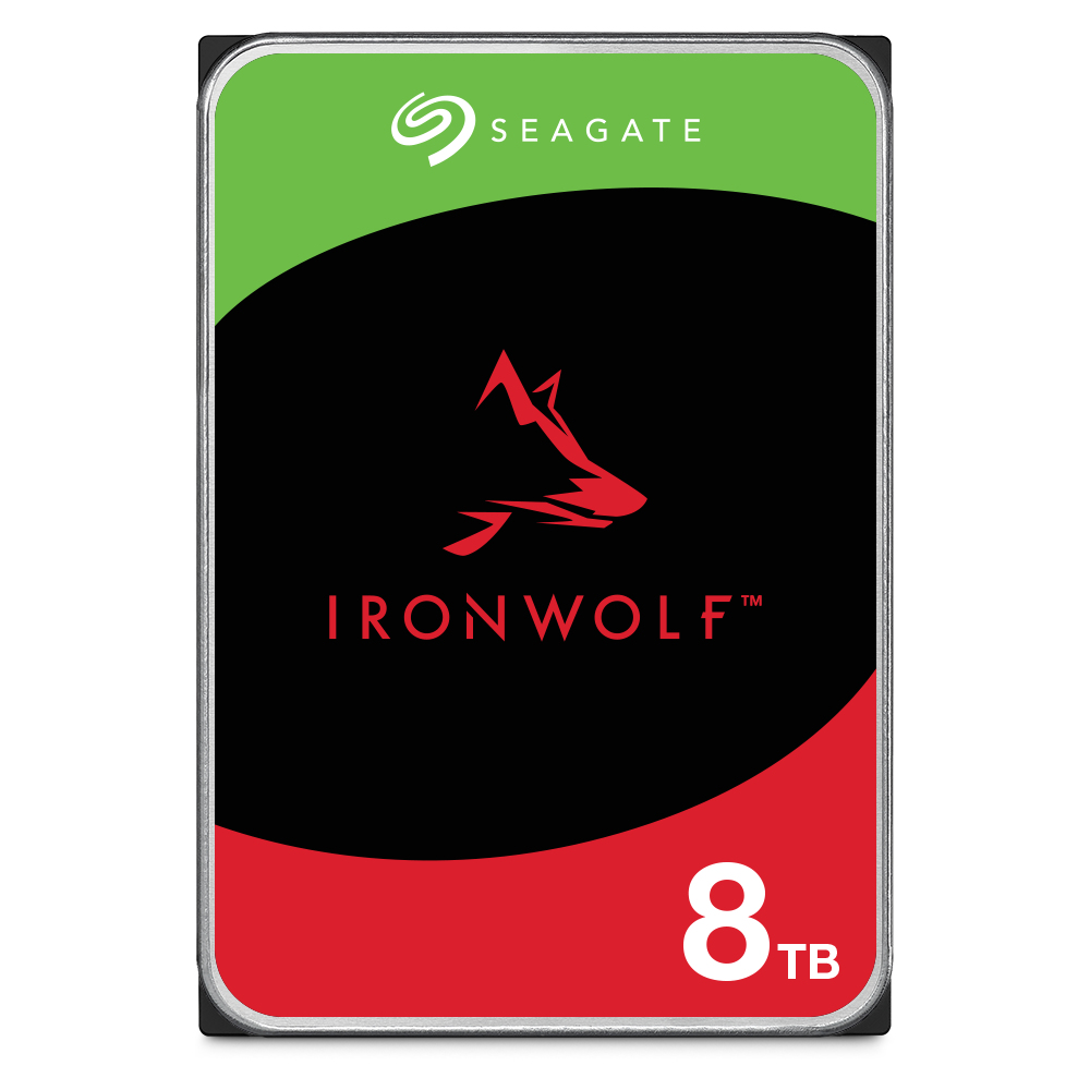 [8719706009812] 8719706009812 Seagate 8TB 3.5" IronWolf SATA3 NAS 24x7 7200 RPM 256MB Cache SATA 6.0Gb/s HDD (ST8000VN004)