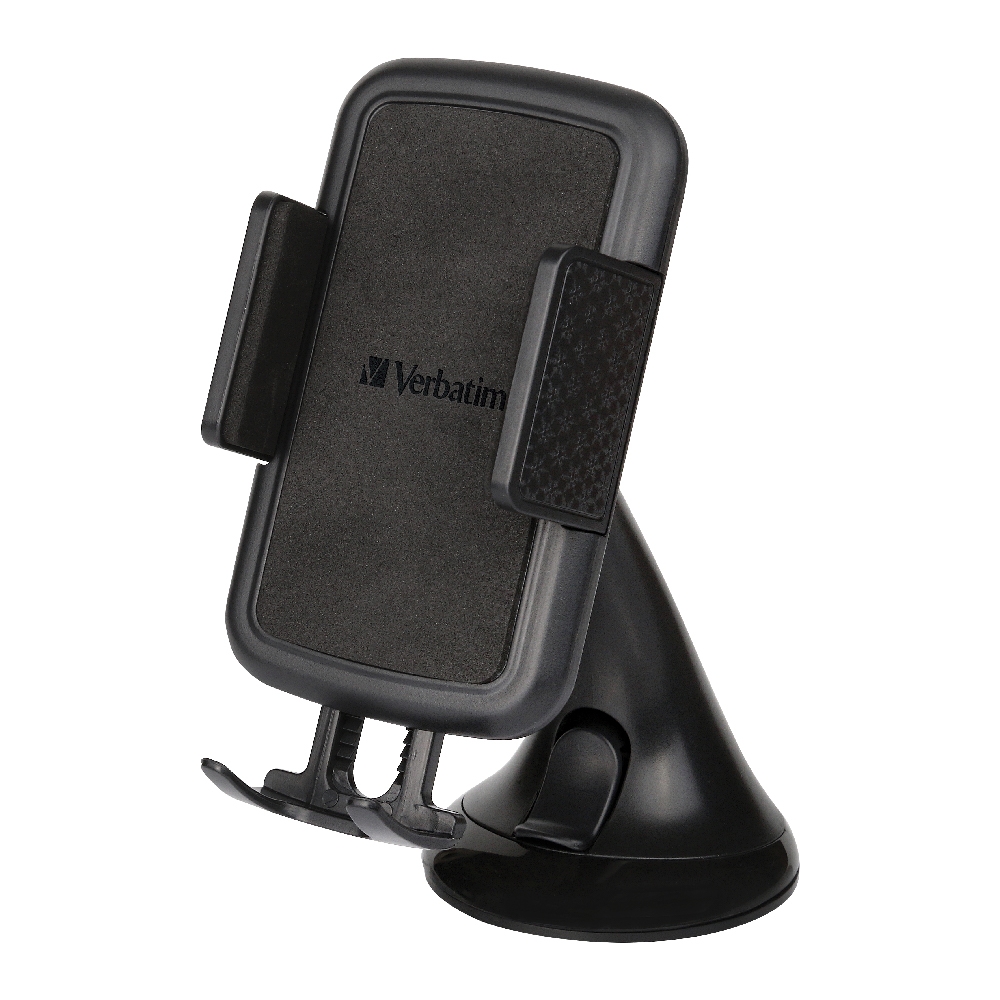 [4895117966013] Verbatim Phone Mount - Windscreen/Dash - Black