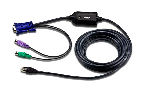 [KVA-KA7920] KVA-KA7920 Aten VGA PS/2 KVM Adapter - 4.5M Cable for KH and KL series except KL1108V/KL1116V