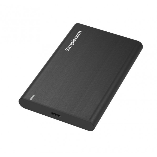 [9350414001751] Simplecom SE221 Aluminium 2.5'' SATA HDD/SSD to USB 3.1 Enclosure Black