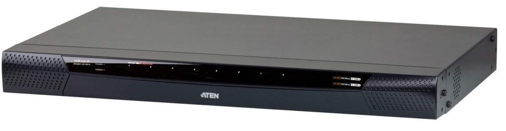 [4719264645303] Aten 8 Port KVM Over IP, 1 local/1 remote user access. Support 1920x1200