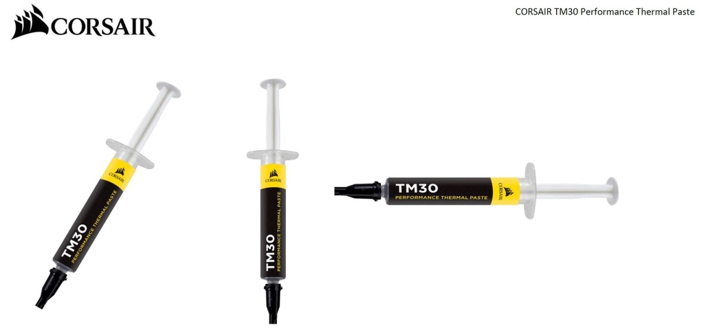 [843591074506] Corsair TM30 Performance Thermal Grease Paste 3g. 12 Months Warranty.