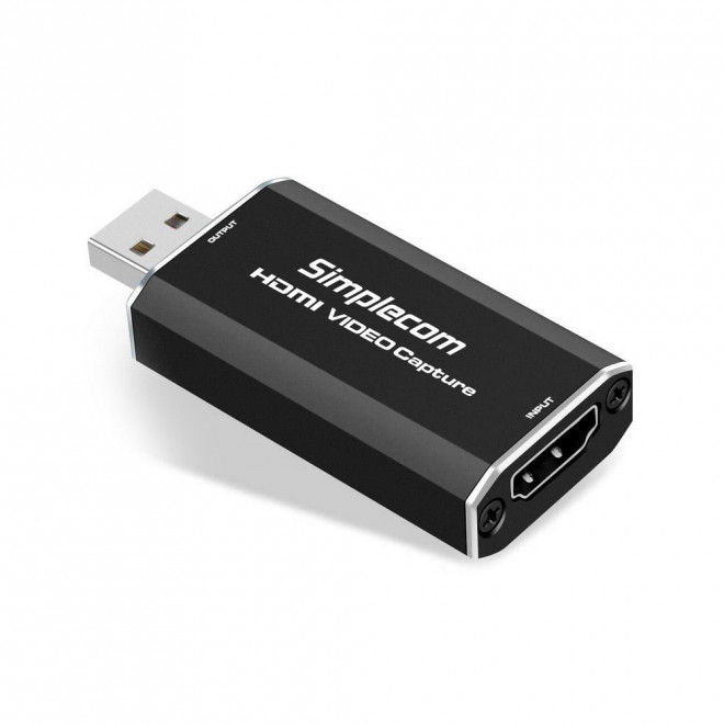 [9350414001911] 9350414001911 Simplecom DA315 HDMI to USB 2.0 Video Capture Card Full HD 1080p for Live Streaming Recording - Elgato, Atomos Connect