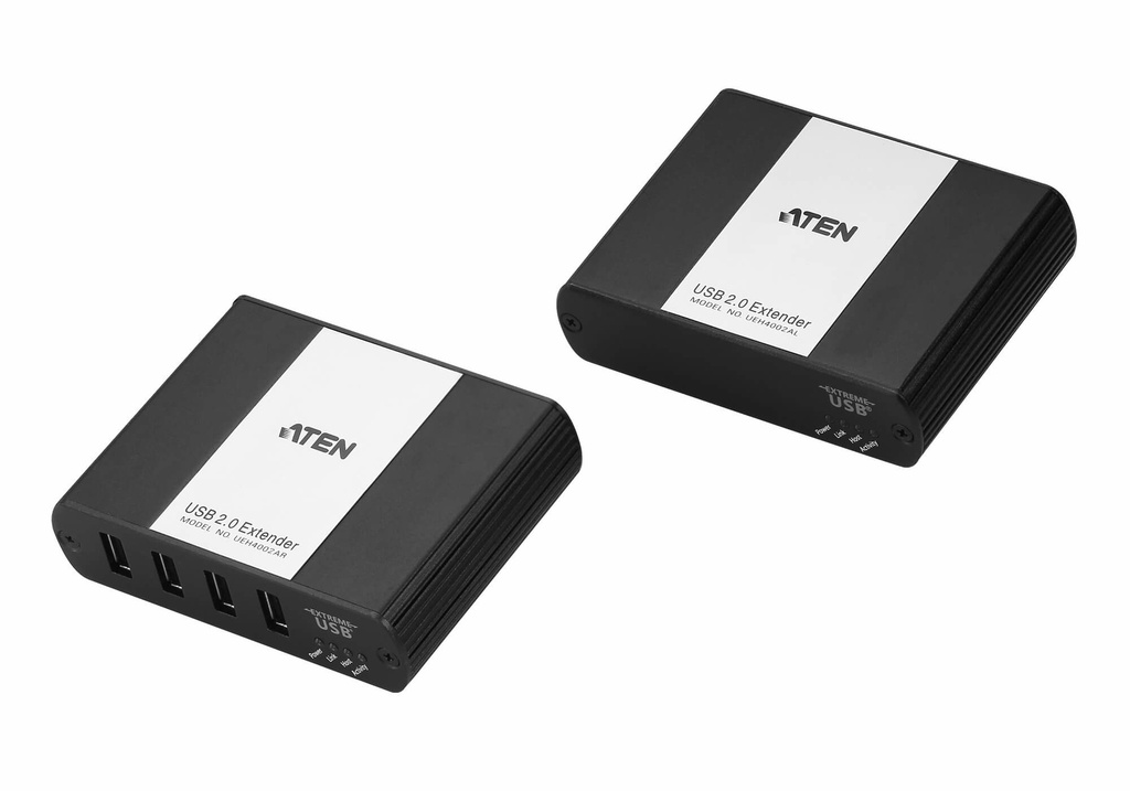 [4719264645938] 4719264645938 Aten USB 2.0 Cat 5 Extender with 4-Port Hub, ExtremeUSB feature supports transparent USB extension, extends up to 100m