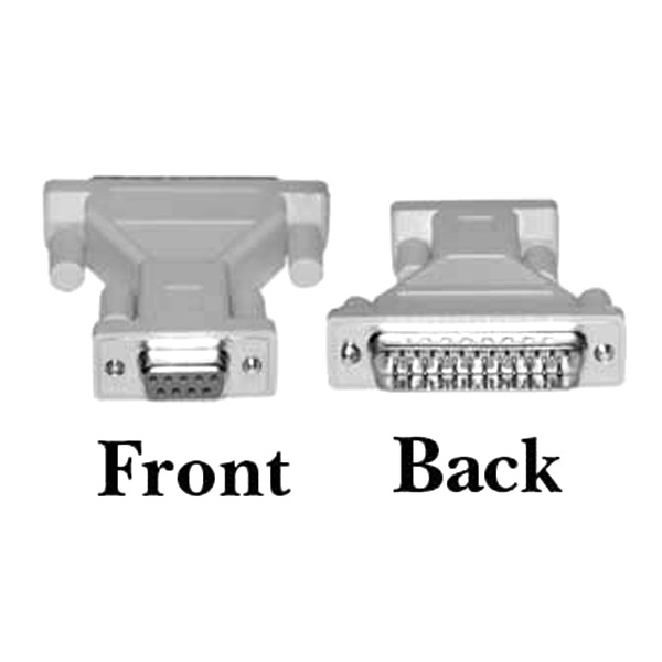 [9341756007174] 9341756007174 8Ware D-SUB DB 25-pin to DB 9-pin Male to Female Adapter