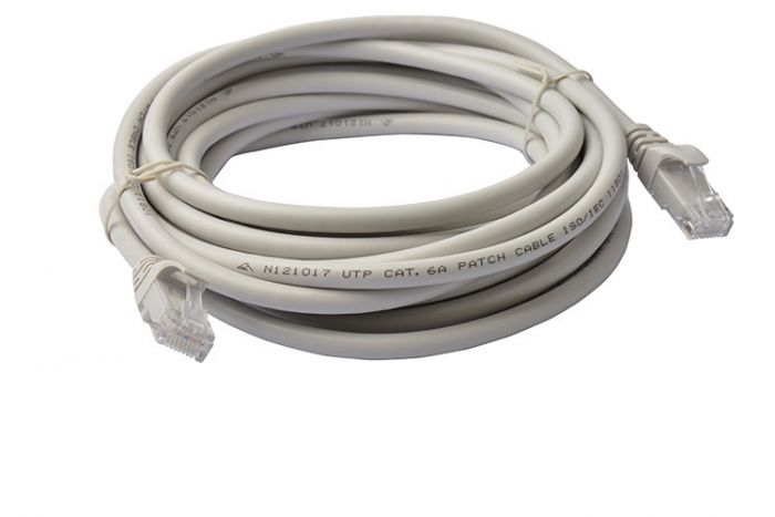 [9420066900082] 9420066900082 8Ware CAT6A Cable 20m - Grey Color RJ45 Ethernet Network LAN UTP Patch Cord Snagless