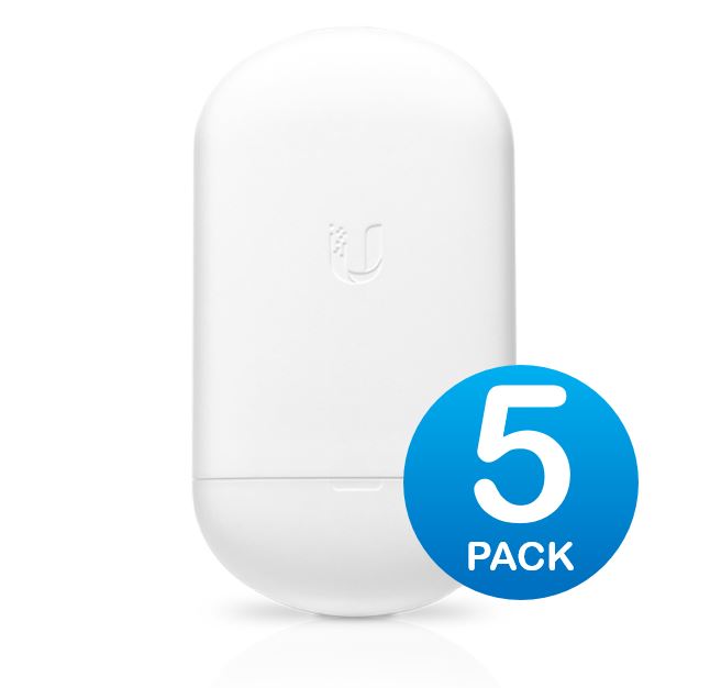 [817882027267] 817882027267 Ubiquiti NanoStationAC - 5GHz airMax AC Radio - 5 Pack，450+ Mbps Throughput, 2Yr Warr
