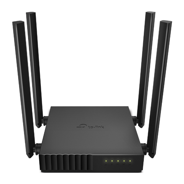 [6935364089337] 6935364089337 TP-Link Archer C54 AC1200 Dual-Band Wi-Fi Router 2.4GHz 300Mbps 5GHz 867Mbps 4xLAN 1xWAN 4xAntennas, WPS, Router Access Point and Range Extender Modes