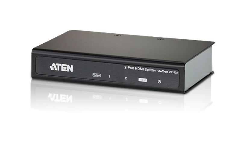 [4710423779921] 4710423779921 Aten Video Splitter 2 Port HDMI 4K Splitter 340MHz, Ultra HD 4kx2k  1080p Full HD, Supports Dolby True HD