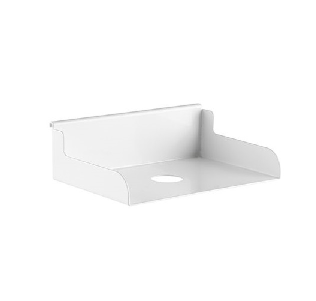 [6956745160049] Brateck File Holder, Weight Capacity 3kg-Matte White (LS)