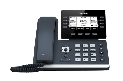 [6938818303188] 6938818303188 Yealink SIP-T53W, 12 Line IP HD Phone, 3.7" 360 x 160 greyscale screen, HD voice, Dual Gig Ports, Built in Bluetooth and WiFi, USB 2.0 Port, SBC Ready