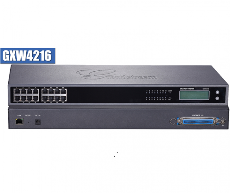 [6947273701149] 6947273701149 Grandstream GXW4216 16 Port FXS Analogue VoIP Gateway