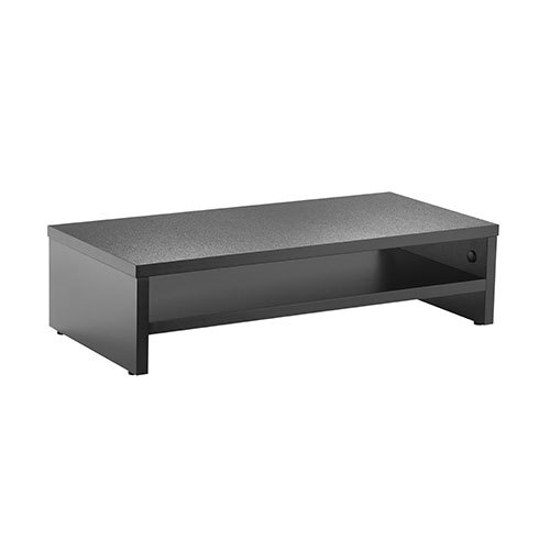 [6956745160780] 6956745160780 Brateck Particle Board Desktop Monitor Stand( 540x260x140mm) Fit Screen Size 13"-32" Weight Capacity Up 10/5kg Additional Storage-Black(LS)