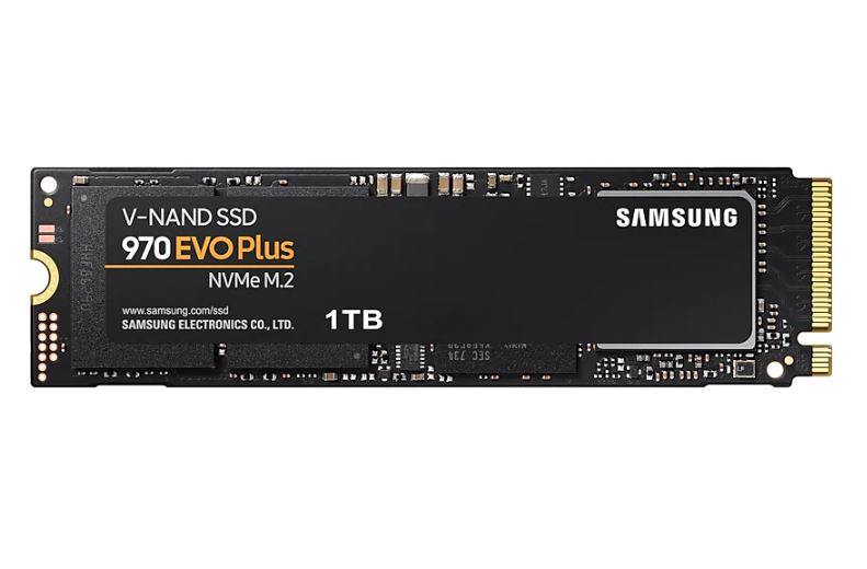 [8801643628086] Samsung 970 EVO Plus 1TB PCIe NVMe SSD MLC 3500MB/s 3300MB/s 600K/550K IOPS 600TBW 5yrs wty