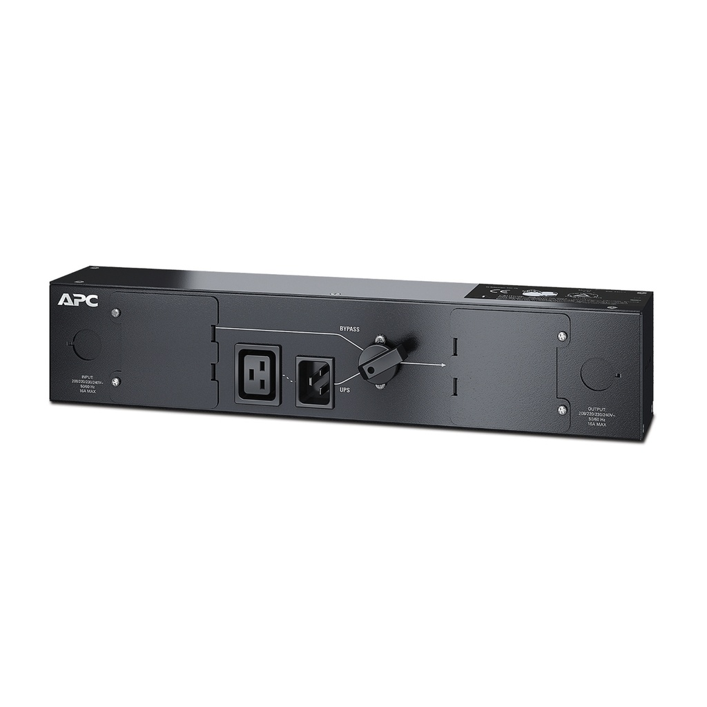 [731304283225] 731304283225 APC Service Bypass PDU, 2U, 3000VA Load Capacity, 230V/HW Input, 1x HW Outlets