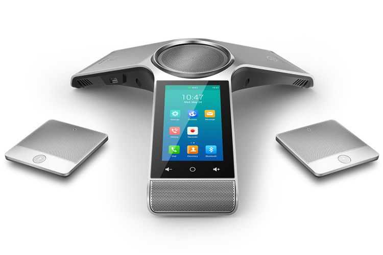 [841885101907] Yealink CP960WM Optima HD IP Conference Phone - CP960-WirelessMic, Optima HD Voice, Full Duplex, W/O PSU - Set of 2 Mics, Noise Proof Technology