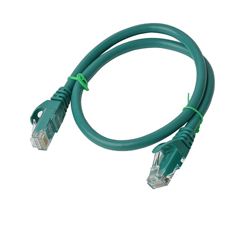 [9341756016244] 9341756016244 8Ware CAT6A Cable 0.25m (25cm) - Green Color RJ45 Ethernet Network LAN UTP Patch Cord Snagless