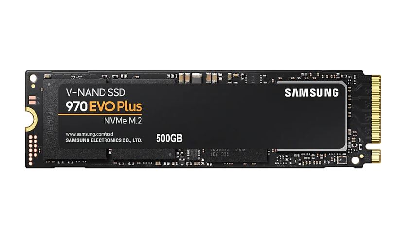 [8801643628116] Samsung 970 EVO Plus 500GB PCIe NVMe SSD MLC 3500MB/s 3200MB/s 480K/550K IOPS 300TBW 5yrs wty