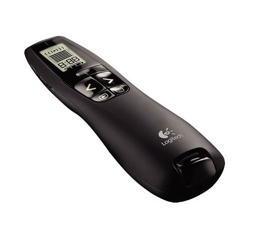[97855063144] Logitech R800 Laser Presentation Remote LCD display  time tracking 30m Range, 2.4GHz Instuitive slideshow controls ~MILT-R700PRO 910-003508