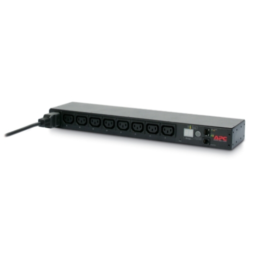 [731304331629] APC Netshelter Switched Rack PDU, 1U, 230V/10A C20 Cord Input, 8x IEC C13 Outlets