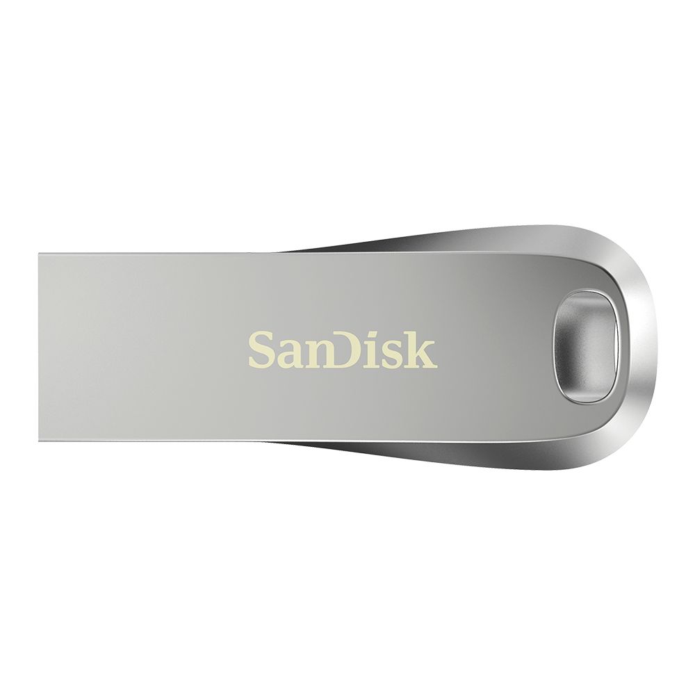 [619659172855] 619659172855 SanDisk 128GB Ultra Luxe USB3.1 Flash Drive Memory Stick USB Type-A 150MB/s capless sliver 5 Years Limited Warranty