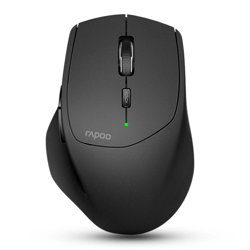 [6940056177452] 6940056177452 RAPOO MT550 Multi-Mode Wireless Mouse - Adjustable DPI 16000DPI, Smart Switch up to 4 devices, 12 months Battery Life, Ideal for Desktop PC, Notebook