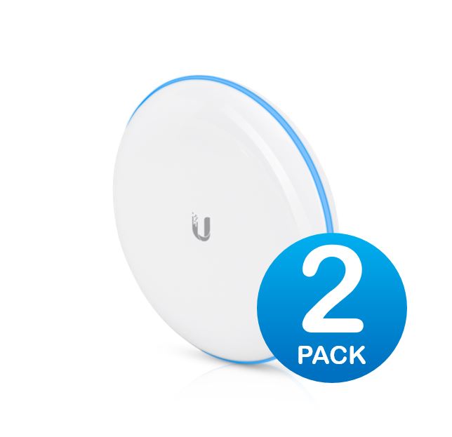 [817882029582] 817882029582 Ubiquiti UniFi Building-to-Building Bridge - 60GHz 1.7Gbps Link  - Complete PtP Link, Built-in LED alignment indicators, Sold as 2 Pack, 2Yr Warr